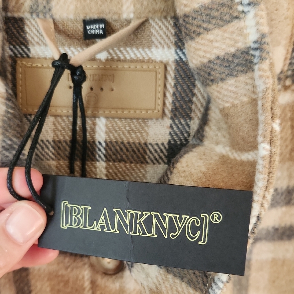 Plaid Button-Up Jacket NWT - image 6